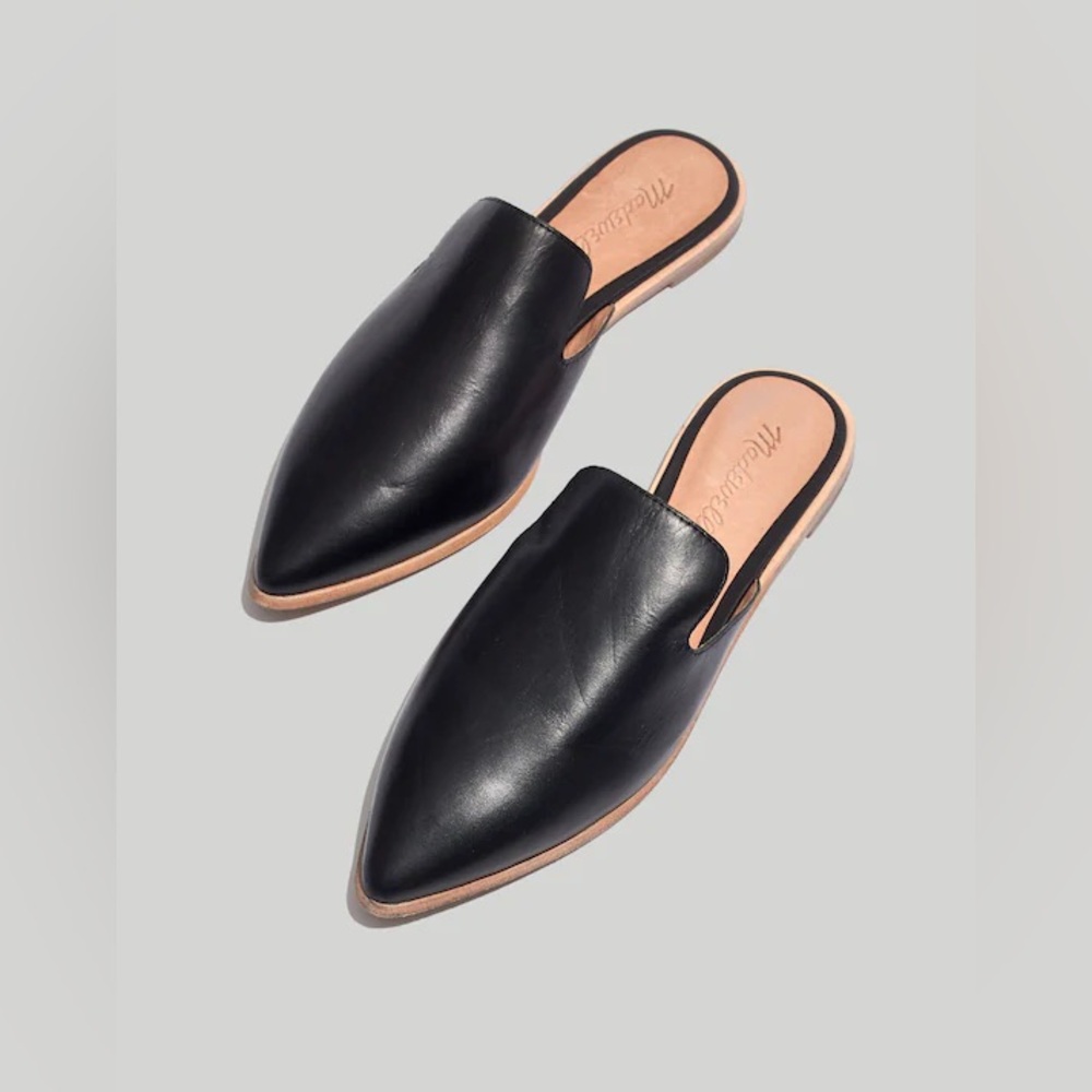 Madewell The Gemma Mule in Leather